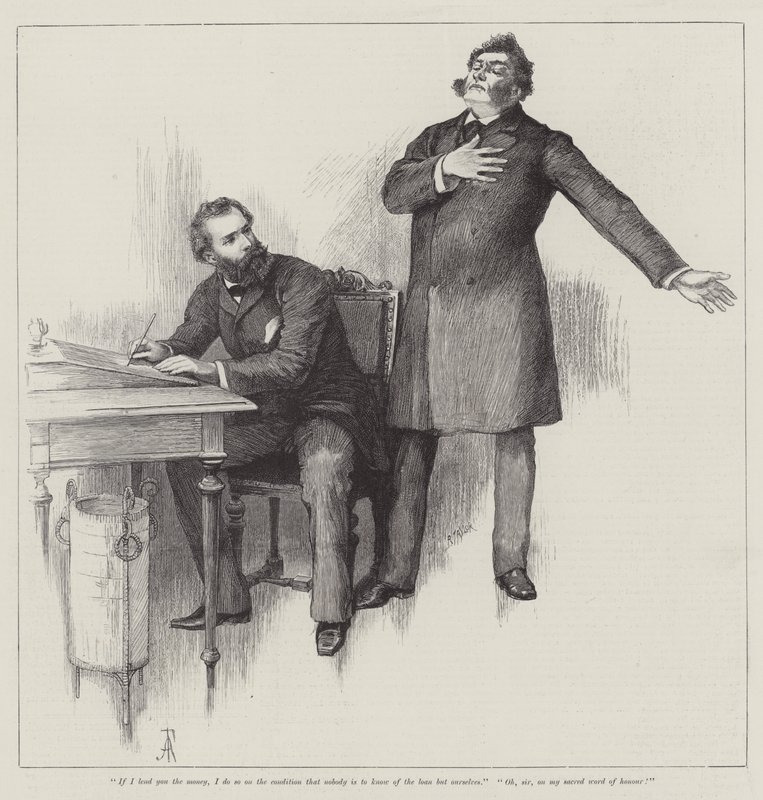 Amor cego, por Wilkie Collins de Amedee Forestier