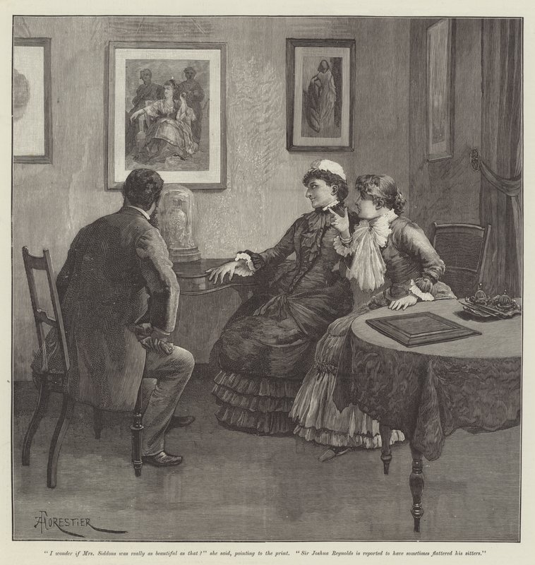 Amor cego, por Wilkie Collins de Amedee Forestier