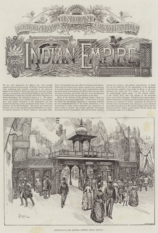 Exposição Colonial e Indiana, o Império Indiano de Amedee Forestier