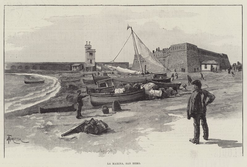 La Marina, San Remo de Amedee Forestier