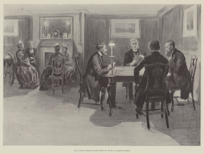 O encontro dos cinco anos, de Walter Besant de Amedee Forestier