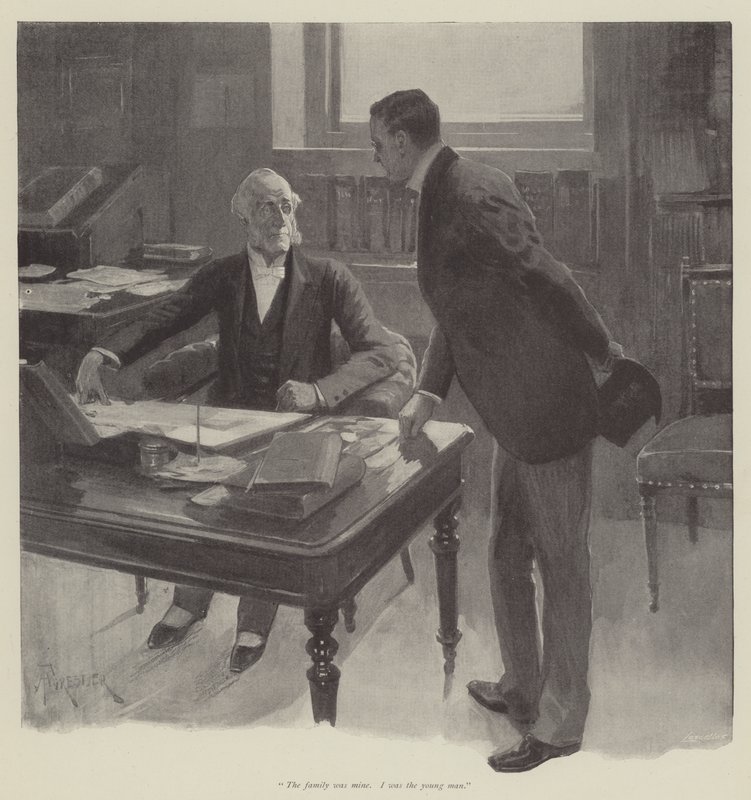O encontro dos cinco anos, de Walter Besant de Amedee Forestier