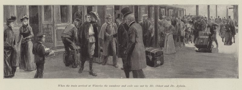 O encontro dos cinco anos, de Walter Besant de Amedee Forestier