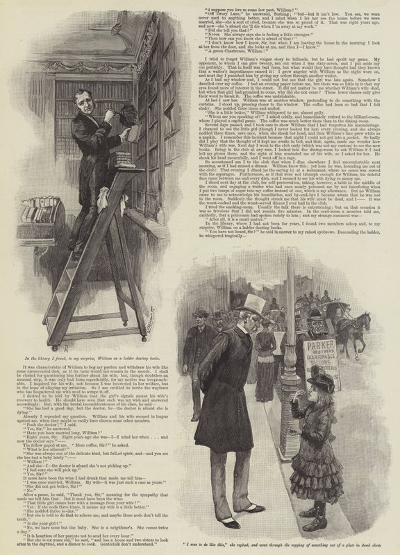 The Inconsiderate Waiter, por JM Barrie de Amedee Forestier
