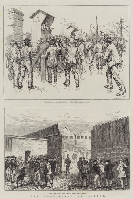 O Desempregado de Londres de Amedee Forestier