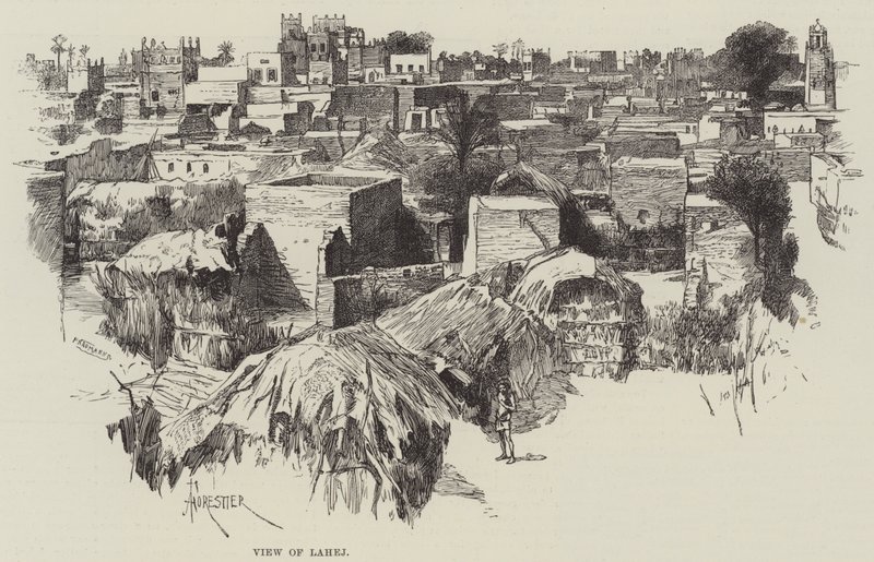 Vista, de, Lahej de Amedee Forestier