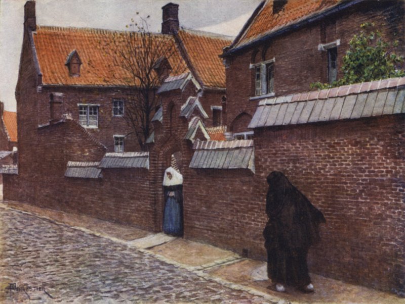 Beguinage de Mont St Amand, Gante de after Amedee Forestier