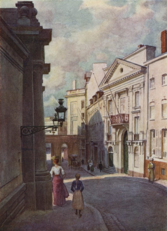 Rue de Namur, Bruxelas de after Amedee Forestier