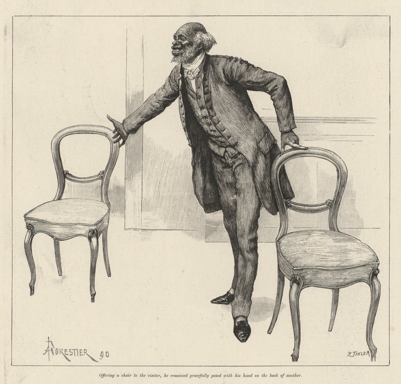 Uma Ala do Portão Dourado, de Bret Harte de Amedee Forestier