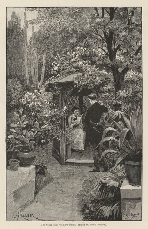 Uma Ala do Portão Dourado, de Bret Harte de Amedee Forestier