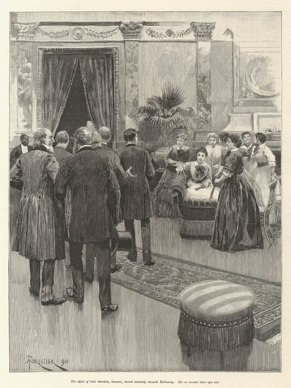 Uma Ala do Portão Dourado, de Bret Harte de Amedee Forestier