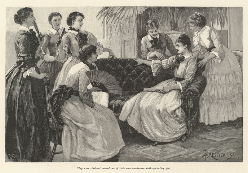 Uma Ala do Portão Dourado, de Bret Harte de Amedee Forestier