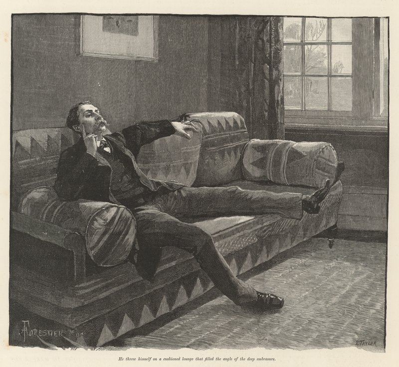 Uma Ala do Portão Dourado, de Bret Harte de Amedee Forestier