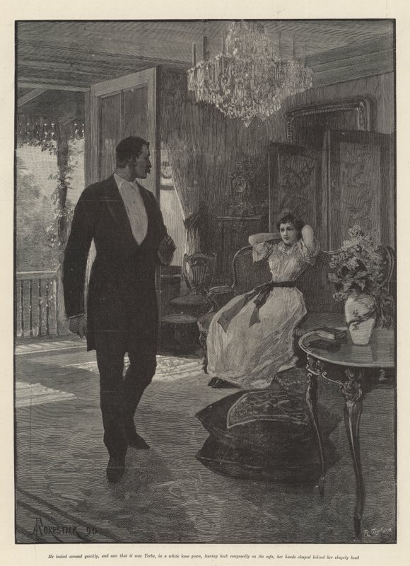 Uma Ala do Portão Dourado, de Bret Harte de Amedee Forestier