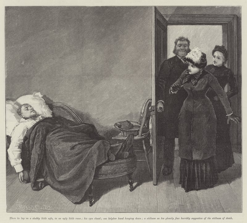 Amor cego, por Wilkie Collins de Amedee Forestier