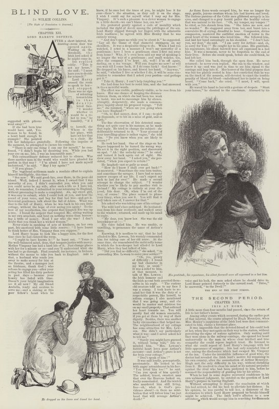 Amor cego, por Wilkie Collins de Amedee Forestier