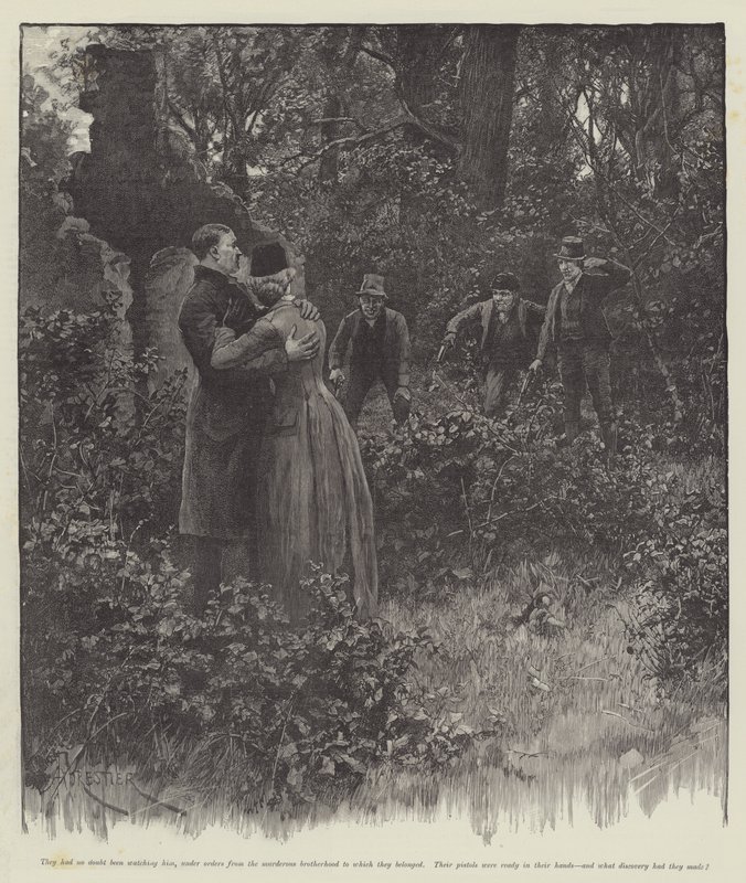 Amor cego, por Wilkie Collins de Amedee Forestier