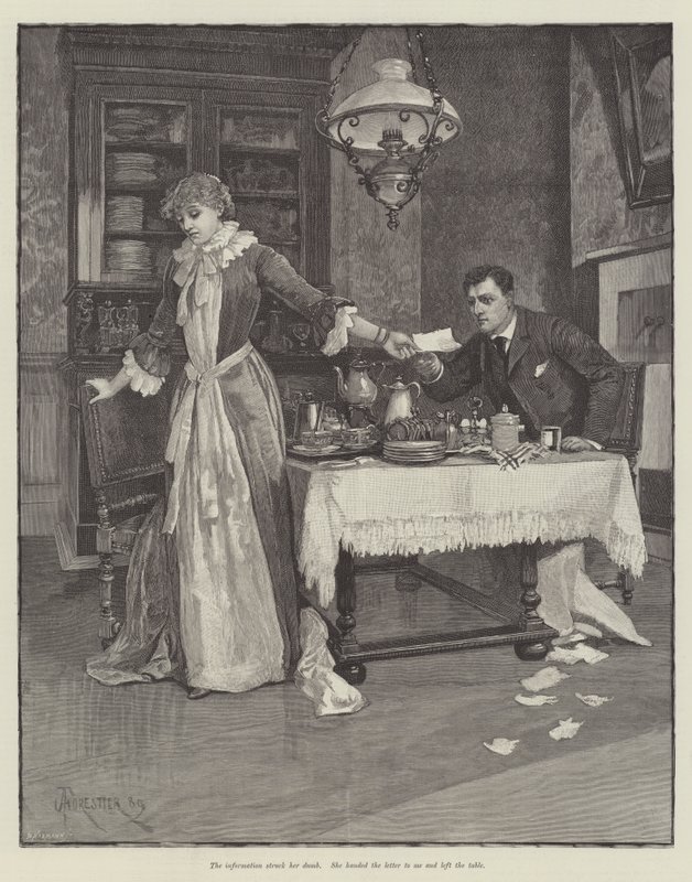 Amor cego, por Wilkie Collins de Amedee Forestier