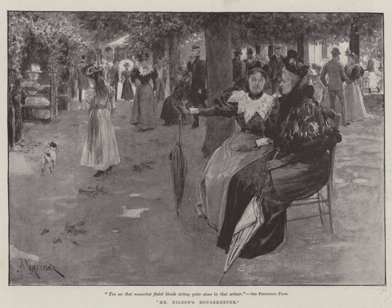 Governanta do Sr. Bilson, por Bret Harte de Amedee Forestier