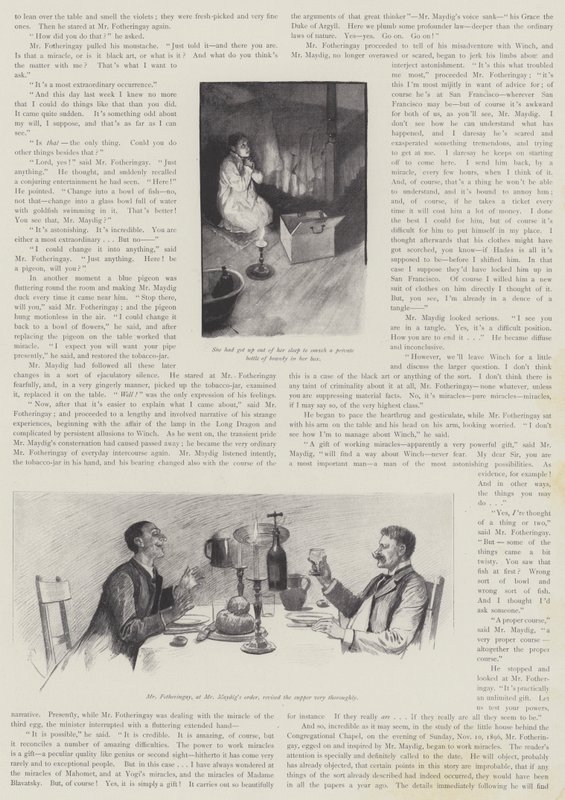 O homem que poderia trabalhar milagres, por HG Wells de Amedee Forestier