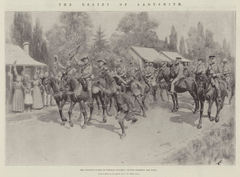 O alívio de Ladysmith de Amedee Forestier