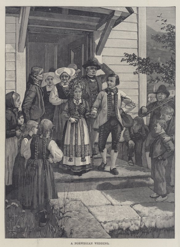 O raio de sol na Noruega, por Lady Brassey de Amedee Forestier