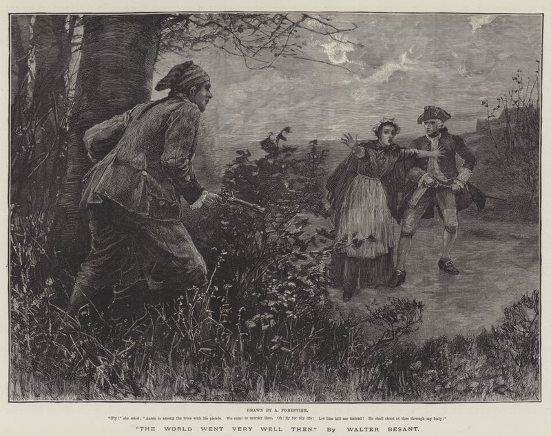 O mundo foi muito bem então, por Walter Besant de Amedee Forestier