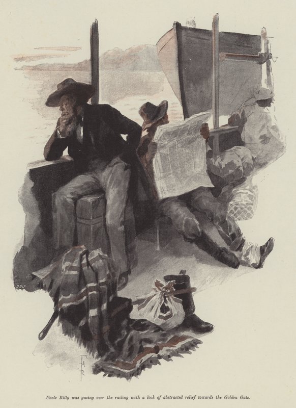 Tio Jim e Tio Billy, de Bret Harte de Amedee Forestier