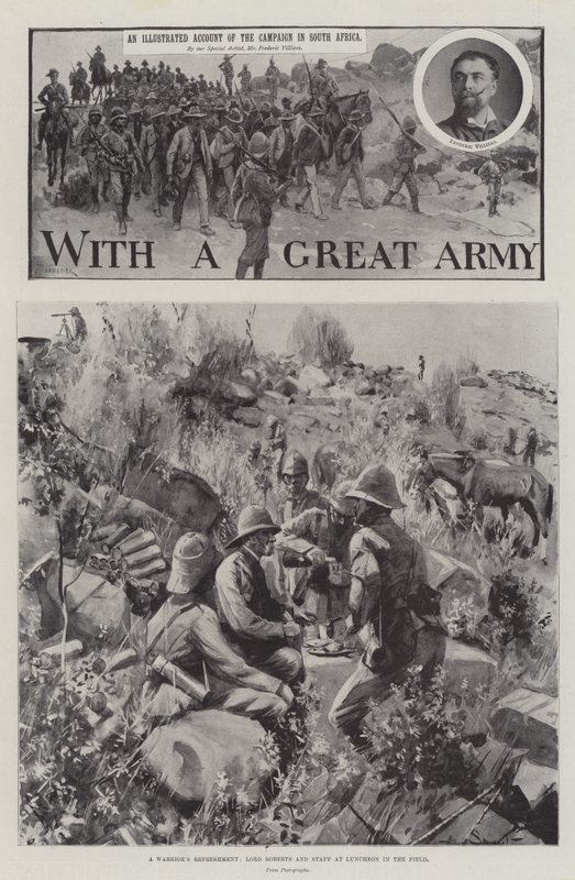 Com um grande exército de Amedee Forestier