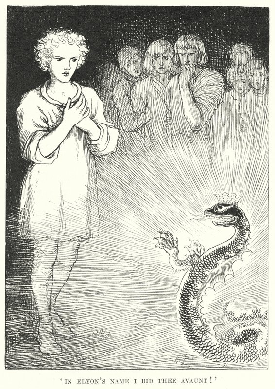 "Em nome de Elyon, eu te peço, tia! (gravura) de Amelia M. (attr.to) Bowerley or Bauerle