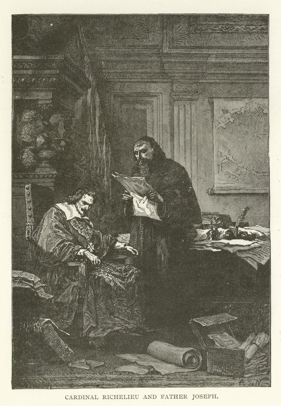 Cardeal Richelieu e Padre Joseph de American School