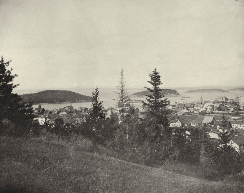Bar Harbor, Maine (foto a p/b) de American Photographer (after)
