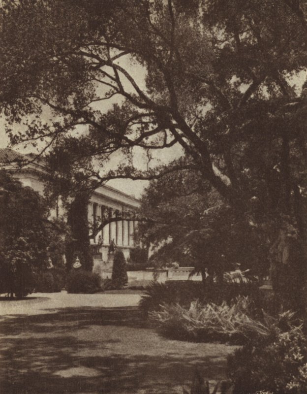 Califórnia: Biblioteca Huntington (foto a p/b) de American Photographer (after)