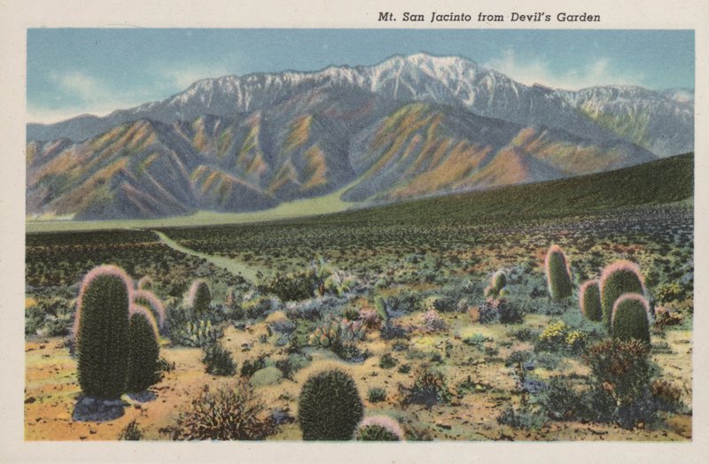 Califórnia: Monte San Jacinto do Devils Garden (foto) de American Photographer (after)
