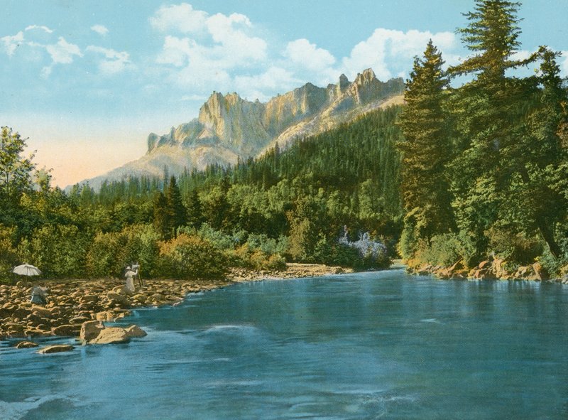 Castle Crags em Sacramento Canon (foto) de American Photographer (after)