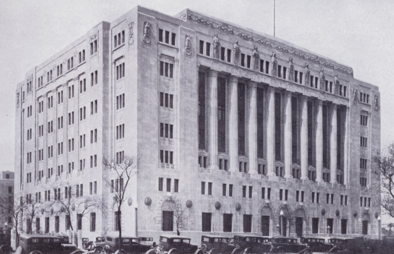 Chicago: Cook County Criminal Courthouse (foto a p/b) de American Photographer (after)