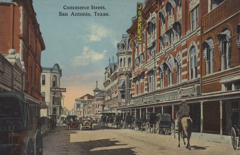 Commerce Street em San Antonio, Texas, EUA (foto colorida) de American Photographer (after)