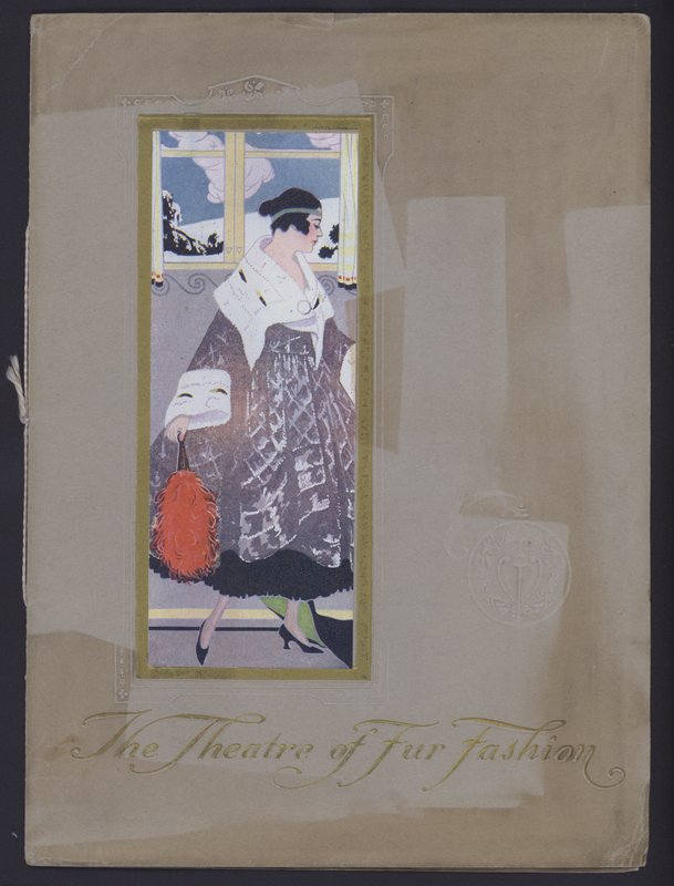 Capa do The The Theater of Fur Fashion, c.1914. (foto a p/b) de American Photographer (after)