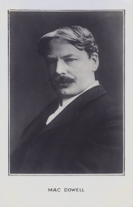 Edward MacDowell, compositor americano (foto a p/b) de American Photographer (after)