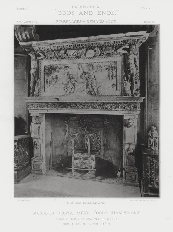 Lareira: Musee De Cluny, Paris, Ecole Champenoise (foto a p/b) de American Photographer (after)