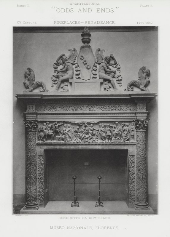 Lareira: Museo Nazionale, Florença (foto a p/b) de American Photographer (after)