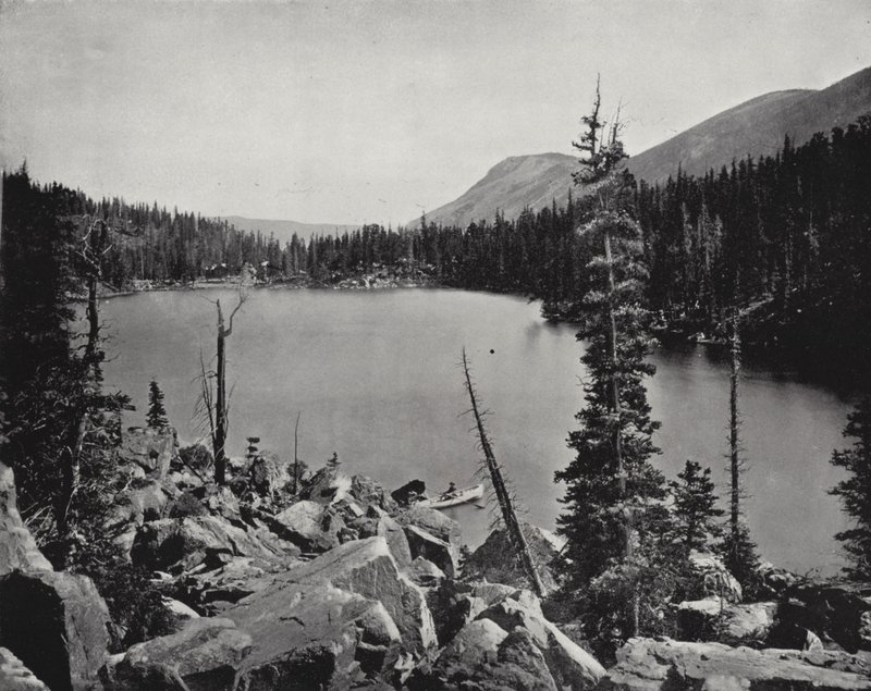 Lago Verde, Colorado (foto a p/b) de American Photographer (after)