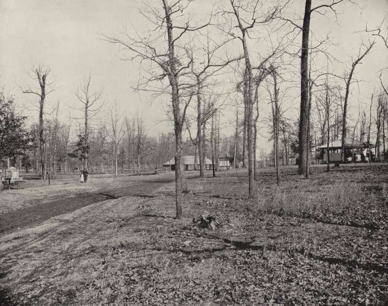Guilford Court House, Carolina do Norte (foto a p/b) de American Photographer (after)