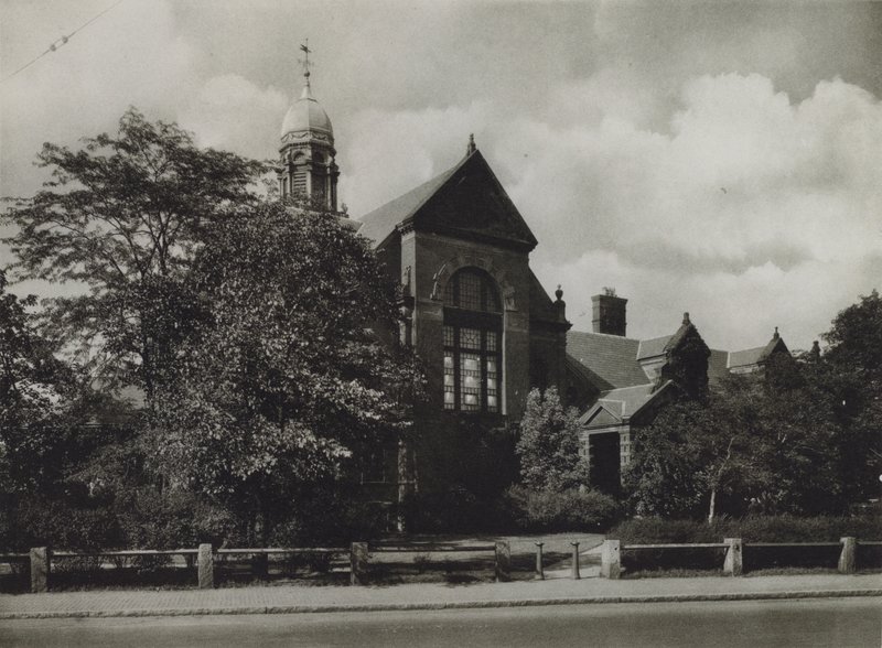 Universidade de Harvard: Hemenway Gymnasium (foto a p/b) de American Photographer (after)