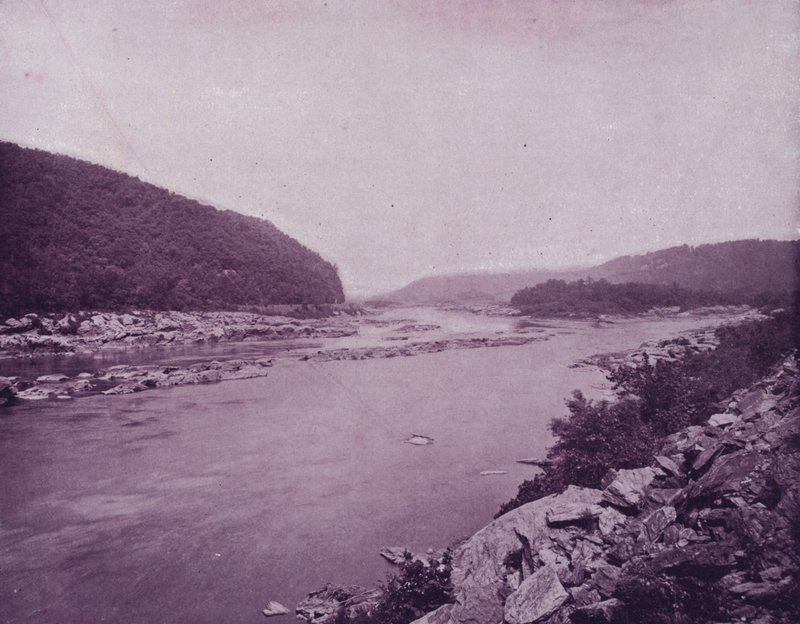 Pequeno pescoço do rio Susquehanna, Pennsylvania (foto a p/b) de American Photographer (after)