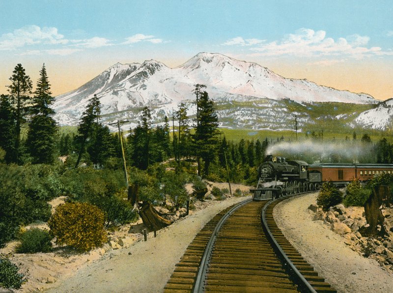 Monte Shasta de Point perto de Edgewood (foto) de American Photographer (after)