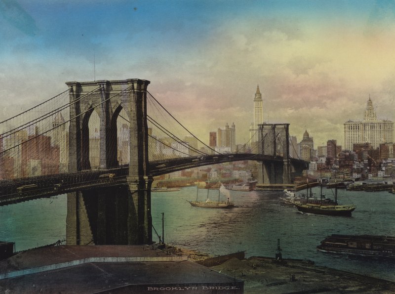Nova lorque: Ponte do Brooklyn e Lower New York (foto) de American Photographer (after)