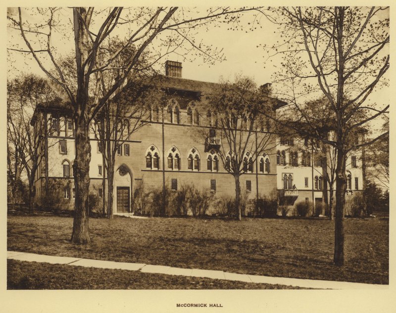 Universidade de Princeton: McCormick Hall (foto a p/b) de American Photographer (after)