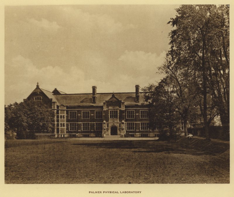 Universidade de Princeton: Laboratório Físico Palmer (foto a p/b) de American Photographer (after)