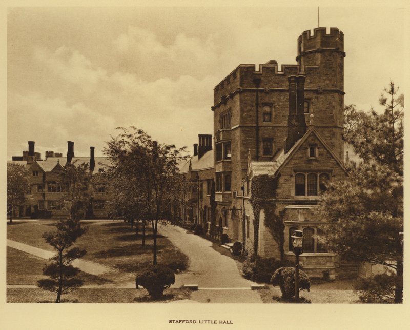 Universidade de Princeton: Stafford Little Hall (foto a p/b) de American Photographer (after)